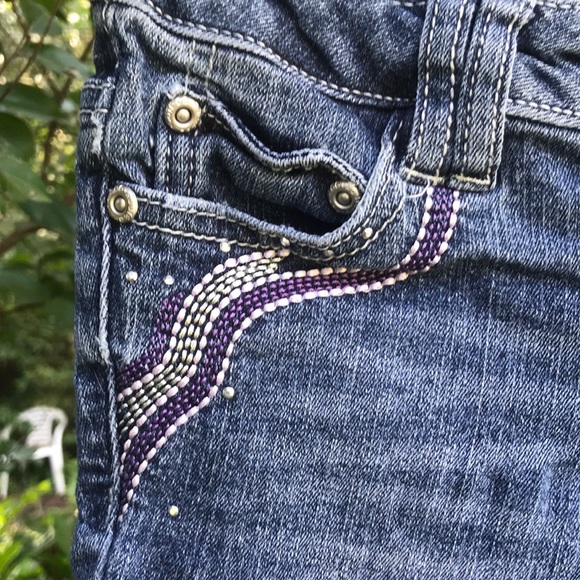 Route 66 Embroidered Jean Shorts Shopkins Tie Tee - Picture 16 of 16